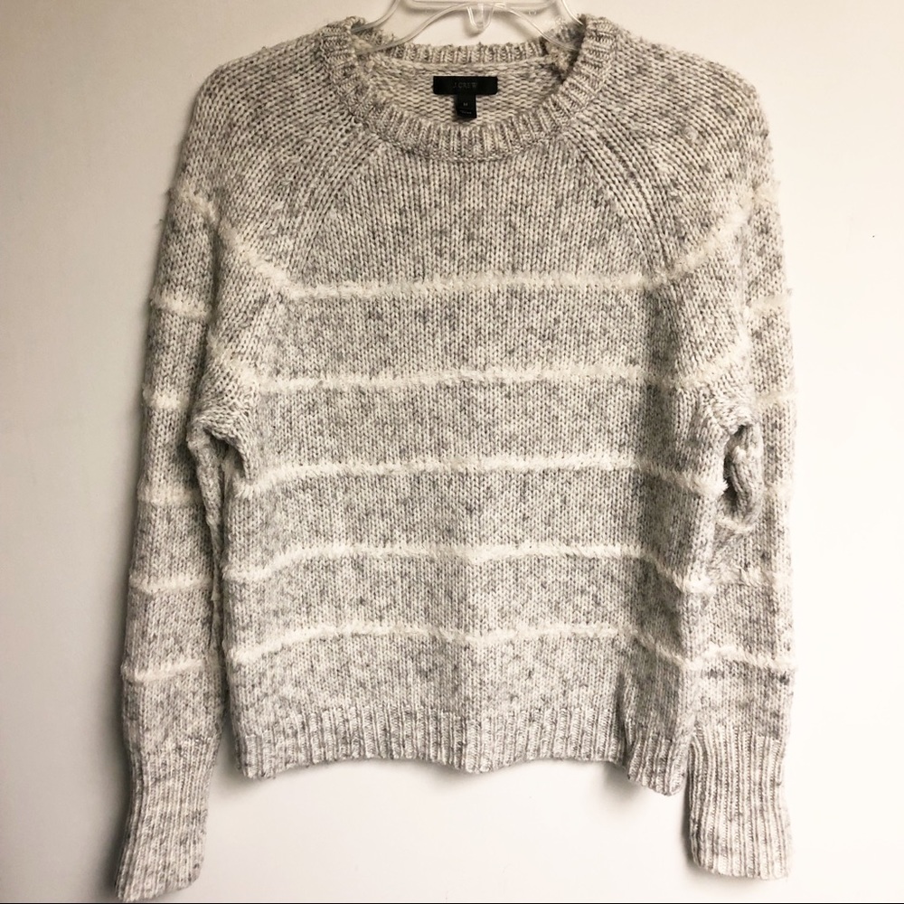 J.Crew  Striped Wool Sweater